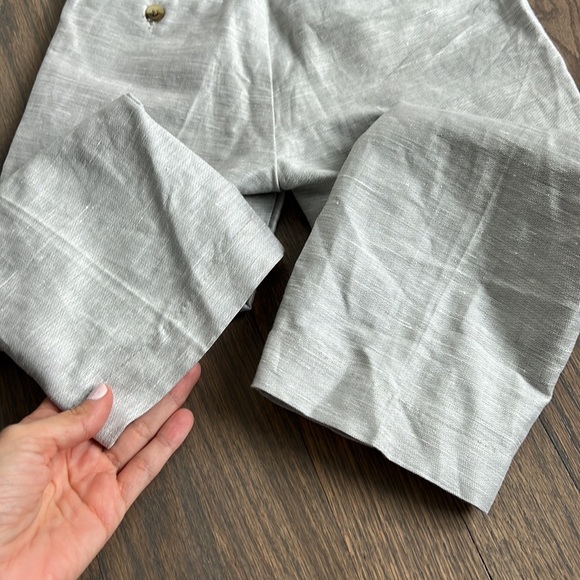 Janie and Jack. Grey linen trousers. Size 4 - Picture 5 of 5
